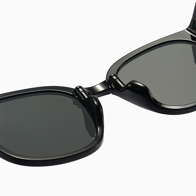 Folding Polarized Square Sunglasses